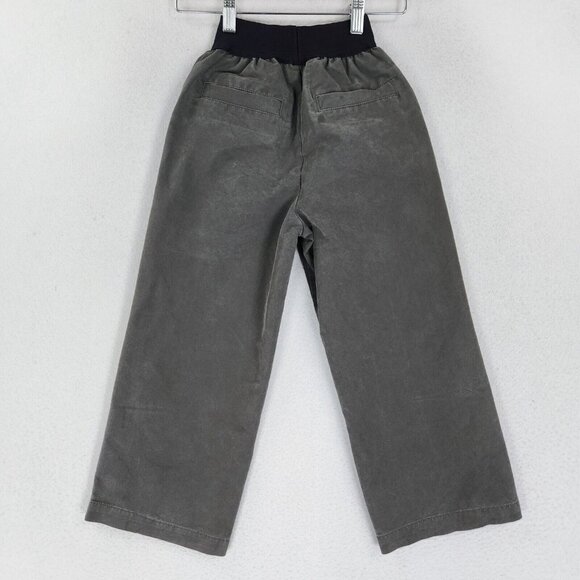Fear Of God Pants Boys 6 7 Gray Wide Leg Essentials Kids Pull On Youth Casual - Picture 10 of 16